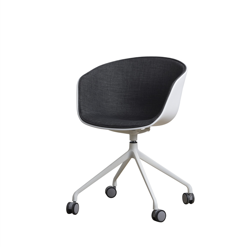 317森版深灰細麻半包+鋁合金+滾輪 座椅系統(tǒng)