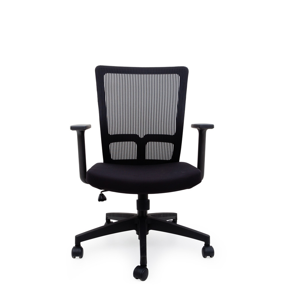 五輪升降黑網(wǎng)面旋轉(zhuǎn)辦公會議座椅